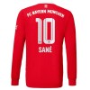 Virallinen pelipaita FC Bayern München Sane 10 Koti 2022-23 Pitkähihainen - Miesten Virallinen pelipaita FC Bayern München Sane 10 Koti 2022-23 Pitkähihainen - Miesten